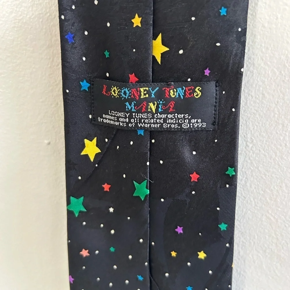Vintage Looney Tunes Tie Bundle – Taz, Marvin the Martian, Bugs, Tweety, Daffy